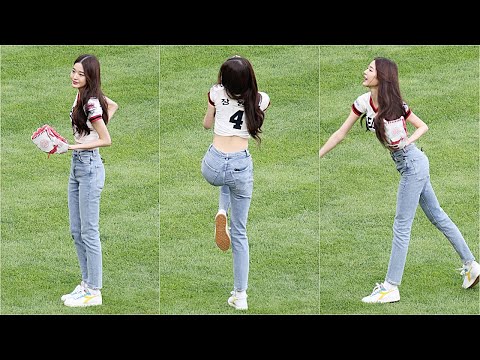 220619 아이브 원영 시구 (IVE WONYOUNG) First Pitches [잠실야구장] 4K 직캠