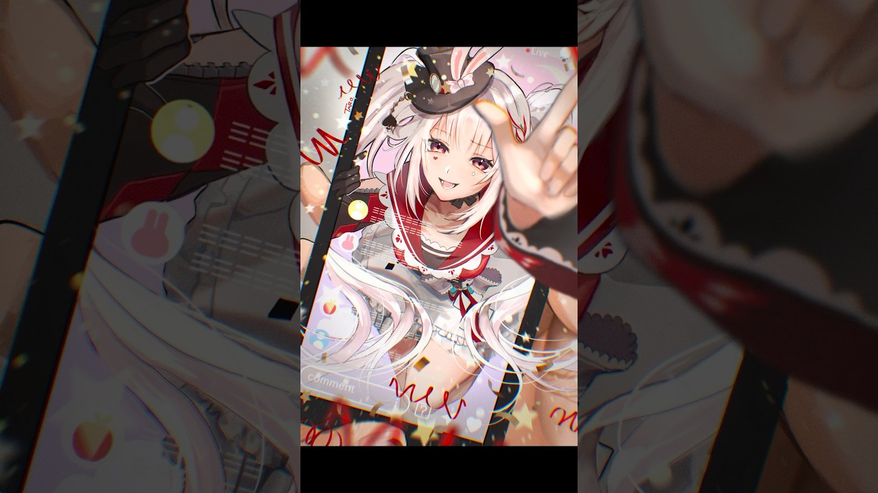 愉悦愉悦〜〜〜❣️🎭 #崩壊スターレイル #火花 #イラストメイキング #厚塗り #illustration