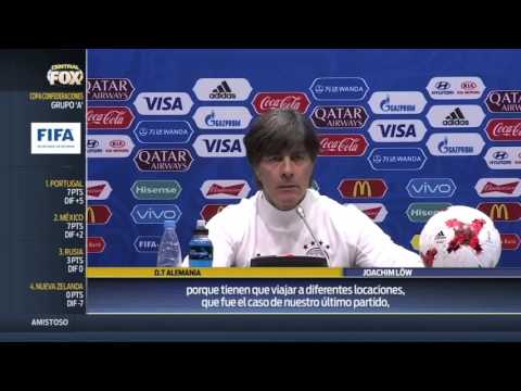 "Hay mucha presión y esfuerzo entre los jugadores": Joachim Low