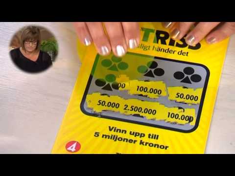 Triss: Hund och resa på önskelistan för dagens skrapare - Nyhetsmorgon (TV4)