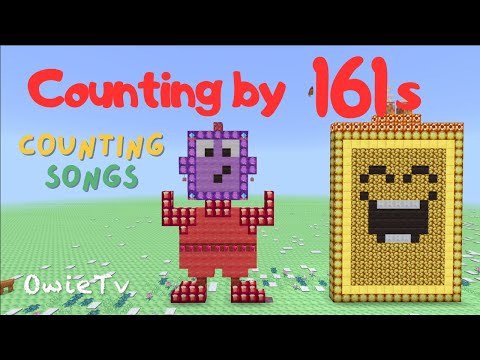 Counting by 161 Song | Minecraft Numberblocks Counting Songs | Math and Number Songs for Kids