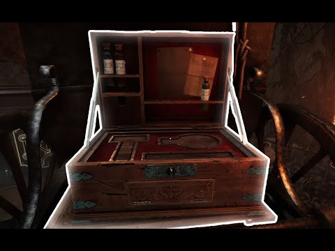 Workman's Secret (Wagon Box) Puzzle / Dracula's Castle (Courtyard) - Escape Simulator 2