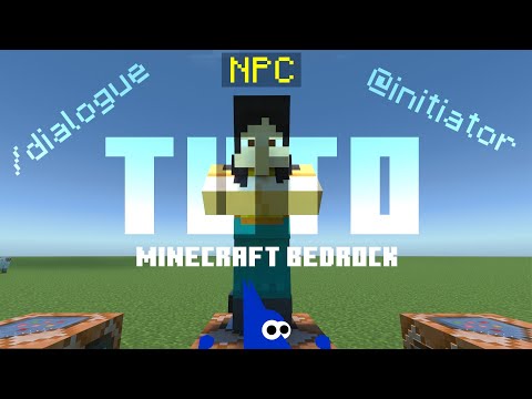 How to use the NPC and the /dialog on Minecraft?!? [CommandBlock]