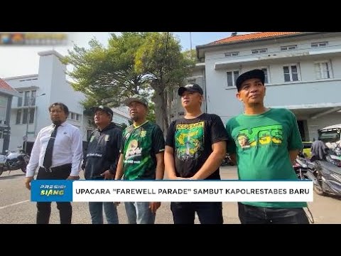FAREWELL DAN WELCOME PARADE KAPOLRESTABES SURABAYA