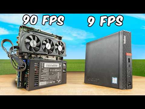 Insane $100 Old mini PC Upgrade  10x More FPS