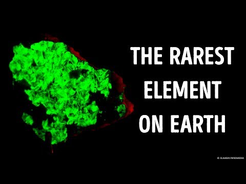 What's the Rarest Element on Our Planet