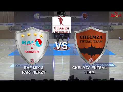 STALEX LIGA 15, RAF MIX & PARTNERZY – CHEŁMŻA FUTSAL TEAM 29-01-2022 godz. 18:30