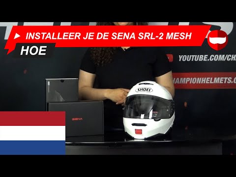 How to Install the Sena SRL2 Mesh Communication System - Review - Champion Helmets