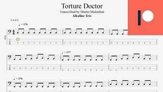 Alkaline Trio - Torture Doctor (bass tab)