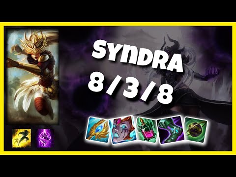 Syndra vs Cassiopeia NA Challenger MID (8/3/8) - v11.4