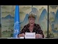 LIVE: United Nations rights chief Michelle Bachelet holds a news conference - Video