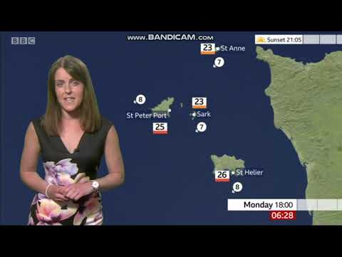 Alex Osbourne BBC ONE Spotlight weather July 19th 2021 in HD! - 60 FPS