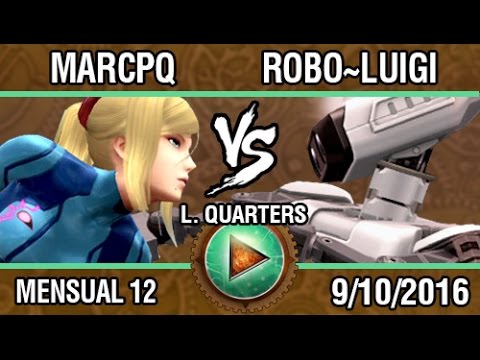 [Afterlife 12] marcpq (Samus Zero) vs Robo~Luigi (R.O.B.) SSB4 Losers Quarters