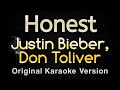 Honest - Justin Bieber, Don Toliver (Karaoke Songs With Lyrics - Original Key)