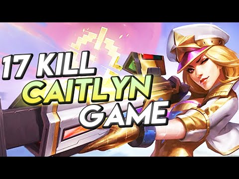 INSANE 17 KILL CAITLYN GAME - Full Gameplay