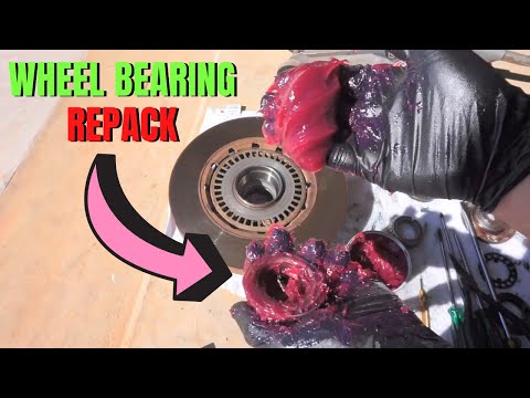 How to RE-GREASE your Front Wheel Bearings - Isuzu MU-X/D-MAX DIY Tutorial