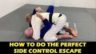 Perfect BJJ Side Control Escape - Danaher