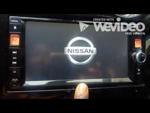 Nissan NOTE MC312D-W Radio - Changing Japanese language to English setting on
