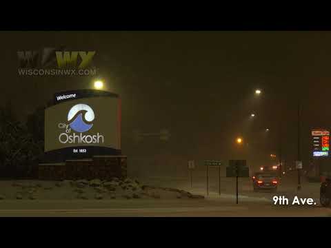 Oshkosh, WI - Menominee Nation Arena In the Snow - Feb 3 2018