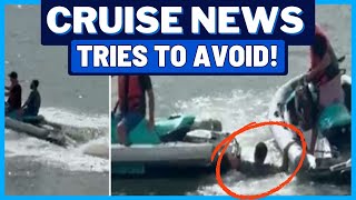 CRUISE NEWS: Passenger Jumps Overboard to Avoid Debt, Celebrity Cruises Glitch, & Disney Meltdown
