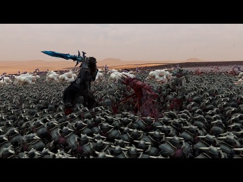 Sauron vs lich king ultimate epic battle simulator 2 UEBS 2