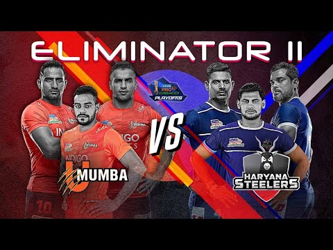 Pro Kabaddi 2019 Eliminator Highlights | U Mumba vs Haryana Steelers