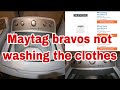 How To Fix Maytag Bravos Washer Not Washing Clothes Correctly Model MVWX655DW ApplianceRepair