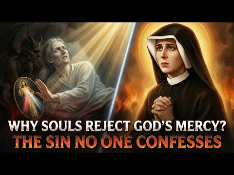 Saint Faustina Saw Why Souls REJECT God's Mercy at the Moment of Death — The Sin No One Confesses