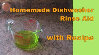 Making Homemade Rinse Aid for Dishwasher (Jet Dry)