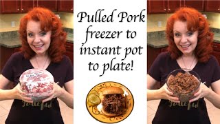 BBQ Pulled Pork (Instant Pot) #instantpotpulledpork #easypulledporkrecipe #thegingeroptimist