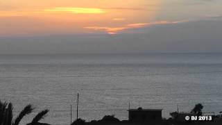 preview picture of video 'Falassarna Beach CRETE Sunset - FALASSARNA BEACH  KRETA Sonnenuntergang'