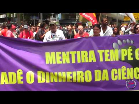 Sind-Justiça Informa - Manifestação Servidores Públicos RJ em 01 02 2017