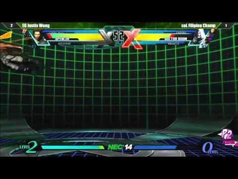 NEC 2013  UMVC 3   EG Justin Wong vs  coL  Filipino Champ