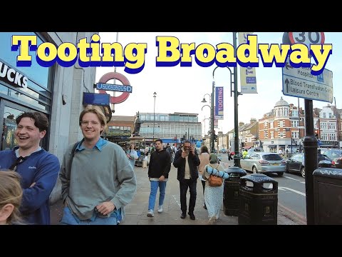 London Walk | TOOTING BROADWAY High Street Walking Tour 🇬🇧