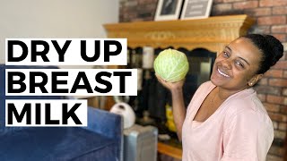 HOW TO COMPLETELY AND QUICKLY DRY UP YOUR BREAST MILK IN 3 DAYS!