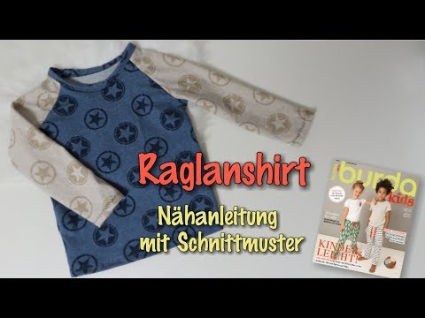 Longsleeve - Nähanleitung mit Schnittmuster - Burda Kids - Für Anfänger - Nähtinchen