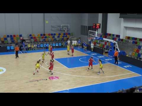 2017 0422 Basket U13 přátelák USK Praha - Studánka Pardubice