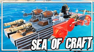 This Game Lets You Build Techs On The Sea | Sea Of Craft