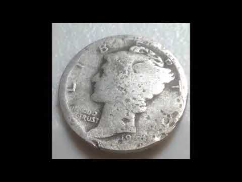 1919 Mercury Dime Doubled Die Obverse! Rare and very Valuable!!!!