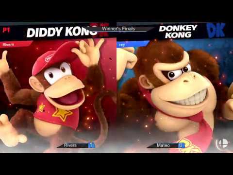 PSW #44 - Rivers (Diddy Kong, Chrom) vs Mateo (Fox, Donkey Kong) - Winner's Finals