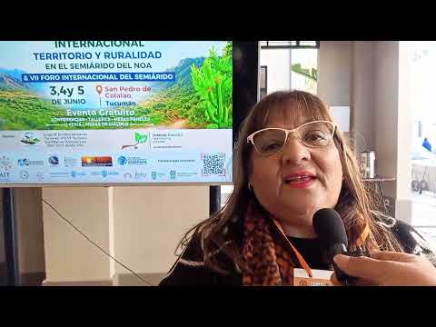 Presentación V Seminario de Semiárido en San Pedro de Colalao Tucumán 