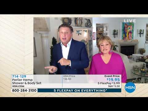 Perlier Hemp Shower   Body Set