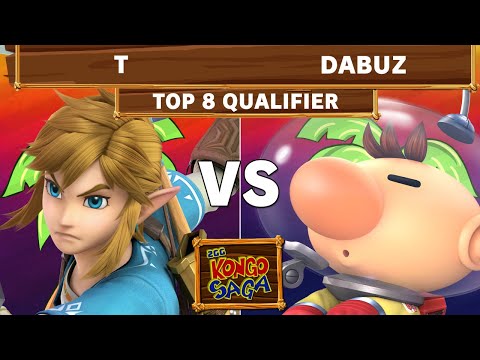 2GG Kongo Saga - T (Link) Vs Liquid | Dabuz (Olimar) Top 8 Qualifier - Smash Ultimate
