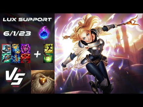 SUPPORT Lux vs Bard - EU Grandmaster Patch 25.20