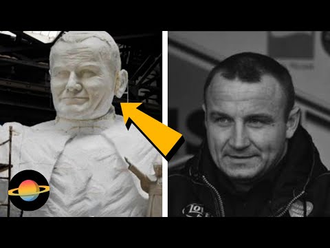 10 najdziwniejszych pomników Papieża Polaka