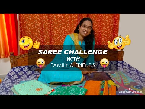 saree challenge video