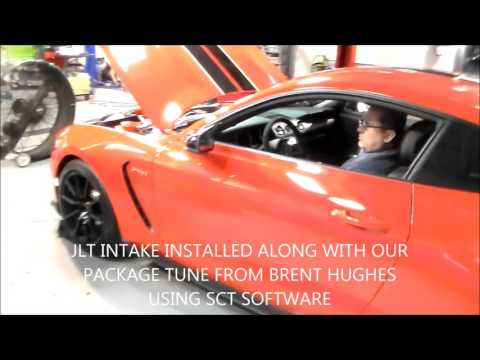 JLT Shelby GT350 intake dyno test