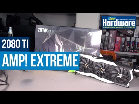 Zotac RTX 2080 Ti AMP! Extreme | RGB Lichtspiel mit übertaktetem Speicher