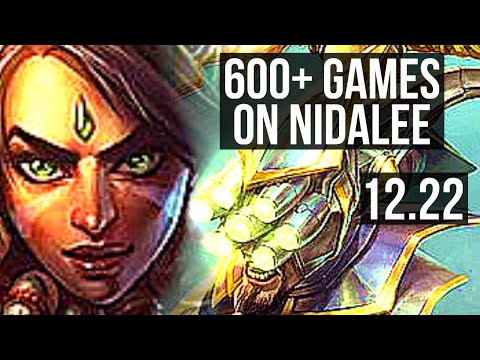 NIDALEE vs MASTER YI (JNG) | 12/1/6, 600+ games, Legendary | EUW Master | 12.22