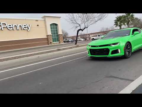 Camaro Zl1 With American racing headers